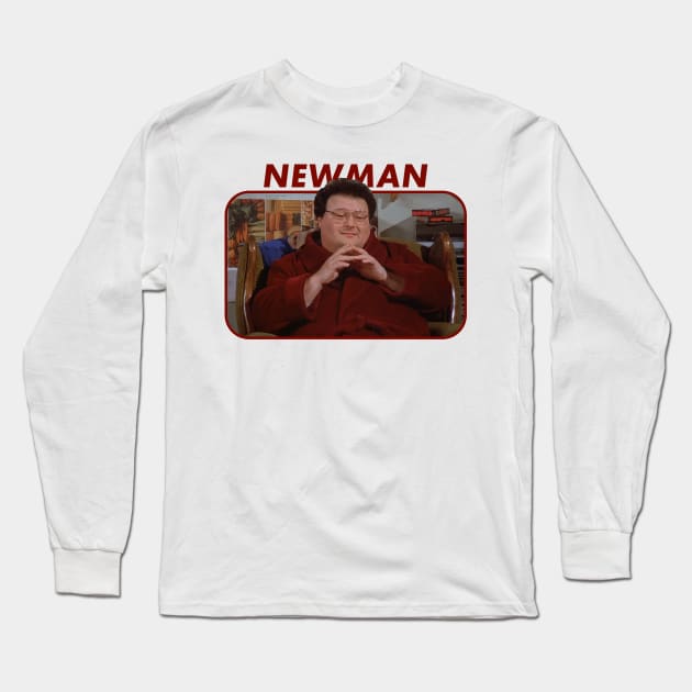 Newman - Seinfeld Long Sleeve T-Shirt by TheSnowWatch